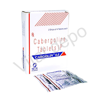 カブゴリン(Cabgolin)0.5mg8錠 1箱