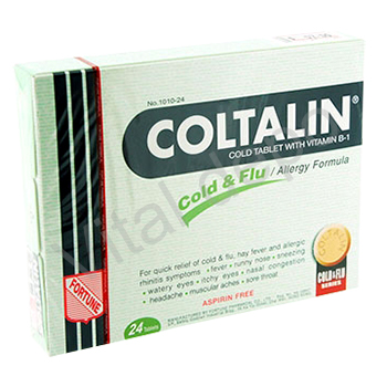 コルタリン(総合感冒薬)24錠 1箱