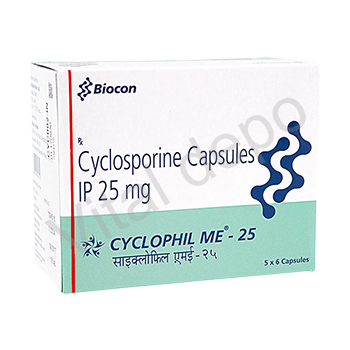シクロフィル/CyclophilMe(アトピカジェネリック)25mg30錠 1箱