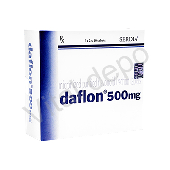 ダフロン DaflonTab500mg100錠 1箱