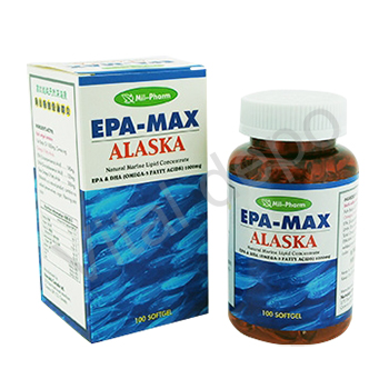 EPAMAXアラスカフィッシュオイル1000mg100錠 1本