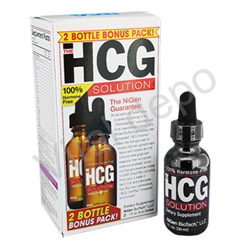HCGソリューション・リキッドタイプ(100%ホルモンフリー) 1oz1+1本Bonusパック 1箱