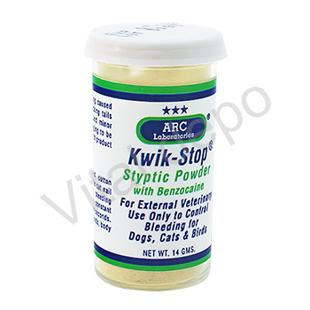 クイックストップ/Kwik-Stop Styptic Powder with Benzocaine 14g 1本