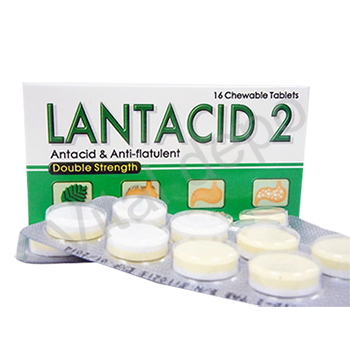 ランタシッド2チュワブル(Lantacid-2) 16錠 1箱