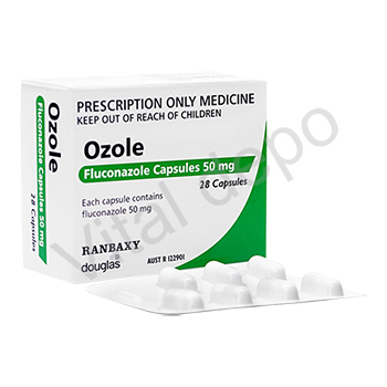 ジフルカンジェネリック(製品名Ozole)フルコナゾール50mg28錠 1箱