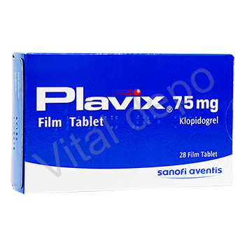 プラビックス75mg (Plavix) 75mg28錠 1箱