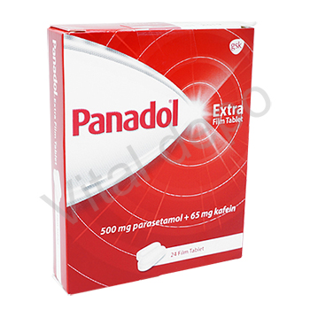 パナドールエクストラ(PanadolExtra)500mg+カフェイン(caffeine)65mg24錠 1箱