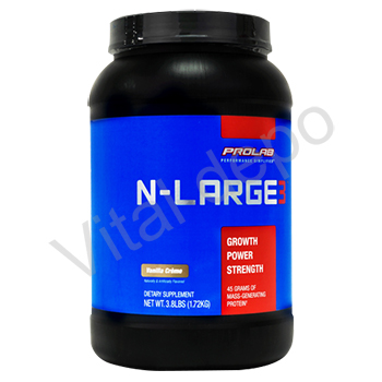 (プロラボ) Nラージ3 プロテイン バニラ味 (PROLAB N-Large3 vanilla) 1.72kg[ヤマト便] 1本